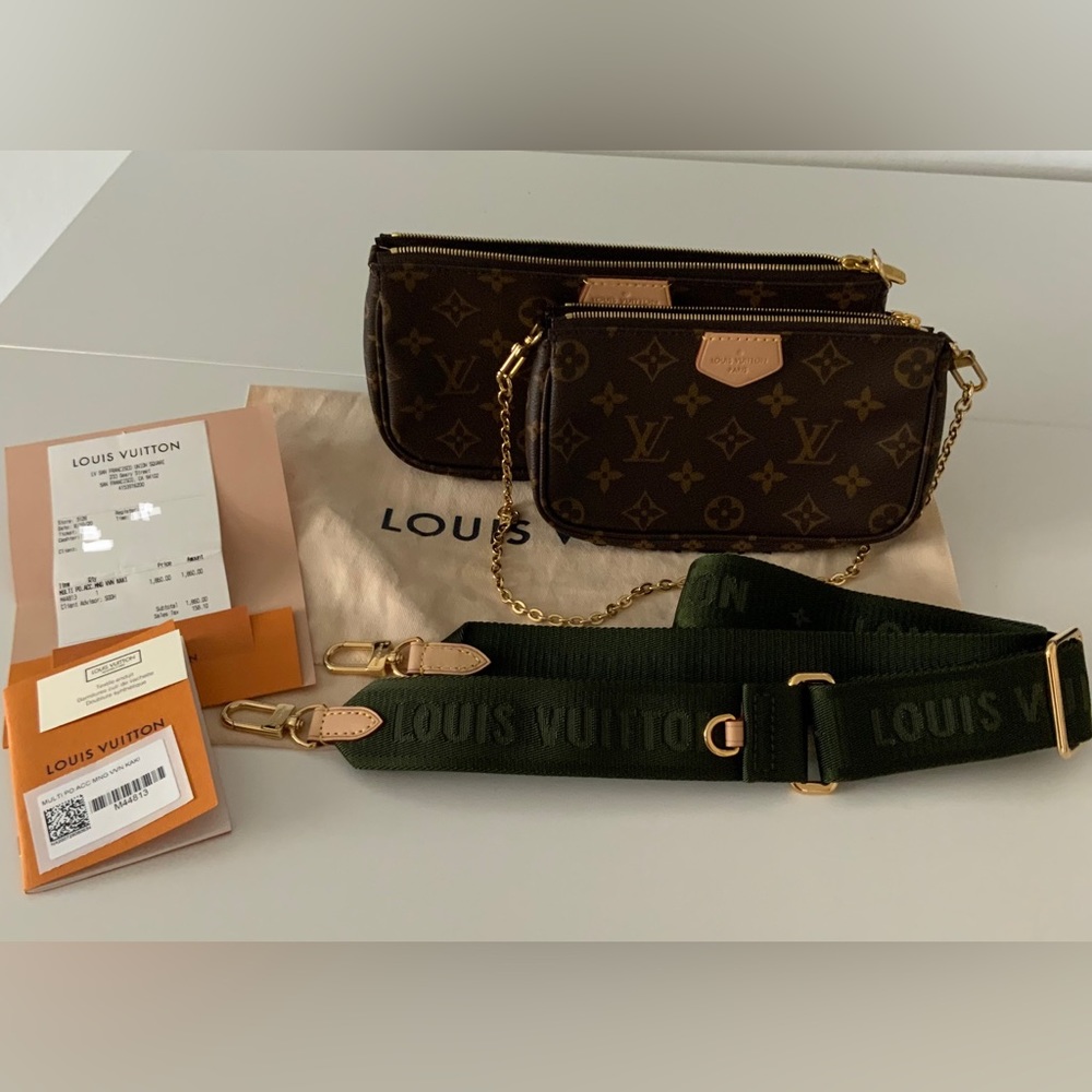 Louis Vuitton Monogram Multi Pochette Khaki